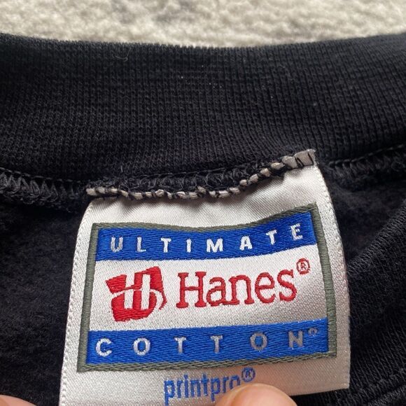 Vintage 90's Hanes Pullover sweatshirt 
New Hampshire SPCA size L black EUC - Picture 4 of 9